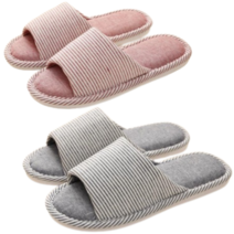 에스클 프리미엄 사계절 거실화 실내화 1세트, 네이비+레드