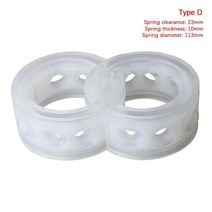 우레탄 완충기 트렁크 쇼바 자동차 충격 흡수 고무 보호 범퍼 스프링 차량용 커버 버퍼 서스펜션 2개, 4D