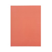 오렌지오피스 0.5mm A4 무사선 PP 제본표지/제본커버 200매(100p x 2팩) - 투명/칼라, 핑크