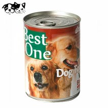 1+1 몽이 베스트원 소고기캔 375g (강아지 캔), 3개