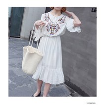 BUyuSS1949/시원한원단 에스닉원피스/짚시/히피 보헤미안굿딜 브이숍