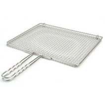 스텐 석쇠 겹석쇠 고기 불판 초벌 생선그릴 구이팬 소, 소 33x26