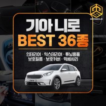 [골져스] 구형 니로 용품 튜닝 악세사리 모음, 29 송풍구 컬러 틈새몰딩 골드