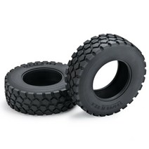 농기계 부품 Tamiya 2/4 RC 트랙터 트럭 자동차 액세서리 교체 수리 부품용 블랙 소프트 고무 타이어 커버, 01 2 Pcs