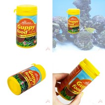 마트498 관상열대어 사료50g 구피전용사료 열대어용품 구피먹이 니모키우기 아기물고기 관상어사료 물고기사료
