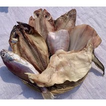 반건조생선 포항참가자미 미주구리 열기 백조기 임연수 죽도시장 한끼뚝딱, 반건조생선 열기3미 (600g), 1개