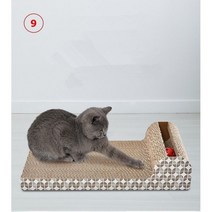 고양이 스크래치 보드 패드 그라인딩 손톱 인터랙티브 보호 가구 장난감 골판지 대형 스크래처 FD14841055, 9