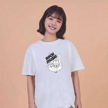 키밍 Rock music 로큰롤 힙한티 여름박스티 오버핏