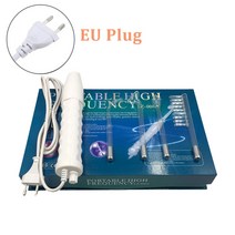 휴대용 전극 고주파 전기 요법 얼굴 마사지 기기 기계 스팟 여드름 제거제 죽은 피부 관리 얼굴 스파, 협력사, EU 선물 상자