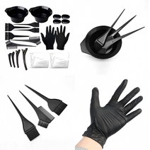 CH 염색 도구 세트 셀프 흰머리 새치 염색하는법 가정용 파마 펌 염색약, 1세트, 12종세트