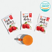 맛있기로 유명한 밀양 얼음골 사과즙, 25팩, 120ml