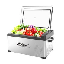 차량용 이동식 냉장고 차박 캠핑용 쿨링 냉동 최신형, 디지털  자동차 압축기