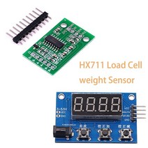 HX711 로드셀 광고 무게 압력 센서 모듈 디스플레이 계량 기구 전자 저울 포함, 01 with HX711