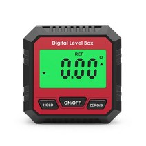 전자 수평계 각도 수평기 디지털 파인더 lcd 백라이트 고니오미터 레벨 미터 마그네틱 베이스 휴대용 경사계, 유형 2