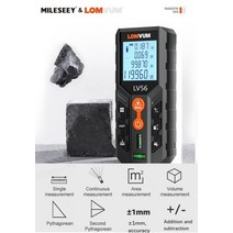 Mileseey x5 laser distance meter medidor laser profesional laser distance meter trena laser metro la, 협력사, 56레벨, 40m