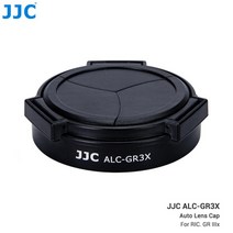 jjc gr iiix 자동 렌즈 캡 ricoh gr3x griiix 용 자동 개폐 렌즈 캡 덮개 보호 장치 카메라 촬영 액세서리