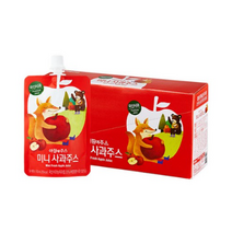 아침에주스 서울우유 미니 사과 주스, 100ml, 30개