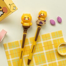 [춘식이 액션 볼펜] 펜 귀여운볼펜 특이한볼펜 캐릭터볼펜 선물용볼펜 필기감좋은볼펜 춘식이볼펜 0.5 잘써지는볼펜 0.5볼펜 카카오볼펜 예쁜볼펜 자석볼펜 부드러운볼펜 이쁜볼펜, 고구마