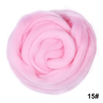 부직포 천연 가습기 만들기 재료 LMDZ 34 색상 Felting 양모 부드러운 섬유 로빙 펠트 패브릭 공예 장난감, 28 type 28