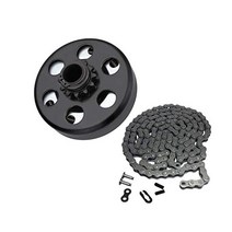 OBUYTO 원심 클러치 1.9cm 보어 12 톱니 35 체인 고 카트 미니 바이크 펀 27 HP 엔진 혼다 GX160 GX200 GX140 GX120 GC160 GC19에 적합