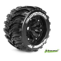 LOUISE RC L-T3220BH MT-CYCLONE SPORT Compound / Black Rim 1/2