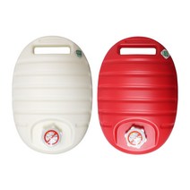 유단포 보온 물 주머니 캠핑 난로 핫팩 찜질팩 600ml 2200ml 2800ml 중 택1, 2.8L 레드