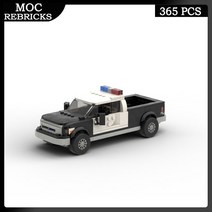 호환 현대 도시 차량 SWAT 경찰 험비 특수 자동차 MOC 빌딩 블록 브릭 WW2 군사 DIY 모델 장난감 어린이, 02 PDF Guide