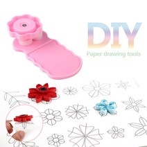 만들기 자이언트 센터피스 페이퍼 플라워 종이꽃 quilling crimping crimper tool wheel for handmake 카드 종이 공예 꽃 작품 도구 색상 종이, 협력사