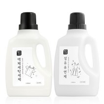 베리크린 고농축 액체 세탁세제, 세탁세제 2L 1개 + 섬유유연제2L 1개