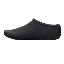 프리다이빙삭스 핀삭스 아쿠아양말 다이빙삭스 여름 다이빙 비치 신발 남성 여성 수상 양말, 검은색, s