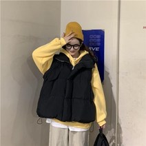 여자 여성 롱패딩 패딩 점퍼 희귀 유니크 이월 경량 다운 자켓 인터넷 연예인 짧은 코트 조끼 39s 겨울 2022 새로운 느슨한 면화 코트 슬리밍 두꺼운 면화 코트 f