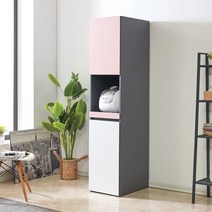 [데코라인] 팔레트 광파 쿠커 주방수납장, 상:민트 / 하:화이트