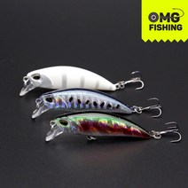 오마이갓피싱 요가파이어 50S 싱킹미노우 쏘가리 하드베이트 루어낚시 송어 산천어 볼락, YGF50S - 2