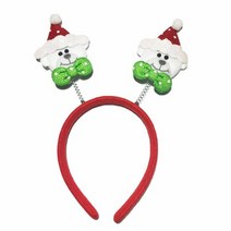 성탄절 헤어밴드 머리띠 크리스마스 파티 용품, 크리스마스머리띠:사슴뿔, 단품