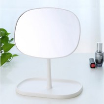 원형 탁상거울, 화이트
