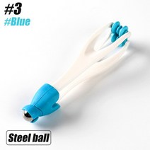 손지압 혈타 합곡혈 오렌지 손가락 관절 마사지 핸드 헬드 혈액 순환 도구 스트레스 완화 플라스틱 케어, 05 Style 3 - Blue