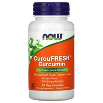 나우푸드 CurcuFresh 커큐민 60 식물성 캡슐
