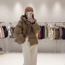 후드패딩 여성 후디 패딩 털 점퍼 오버핏패딩 퀼팅 구스 숏패딩 롱패딩 자켓 009