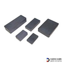 다온자석 사각 페라이트 자석 고온용 40x25x5T(10개), 40 x 25 x 10T_(10개)