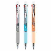 [KT알파쇼핑]마이펜 마이볼 3색 유성 볼펜 0.7mm, 블루_W7359B1