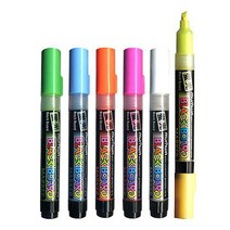 문화 블랙보드마카 낱자루, 흰색, 1개