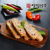 부산영진어묵 수제매운오징어바 1봉당 5개입, 340g, 1봉, 1팩