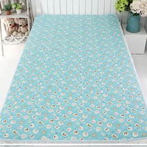 허니베딩 쇼잉 방수요 방수패드, 블루