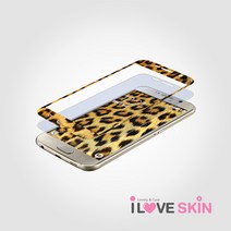 알럽스킨 아이폰6/아이폰6S 디자인 액정보호필름, 스플릿블랙