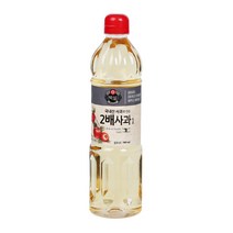 씨제이 2배 사과식초, 900ml, 1개