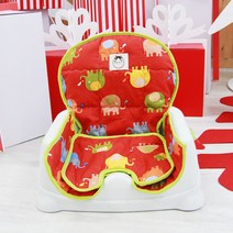 러브스티치 코끼리레드 부스터시트커버