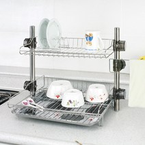 리빙스토리 주방수납/정리 기둥식기건조대 대형, 1개
