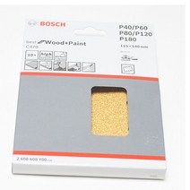 보쉬 사각페이퍼 115X140 10장 종이페파 GSS140A GSS18V-LI 용, 1개