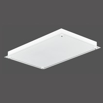 장안 LED 유리 직사각방등 실크 30W, 주광색(하얀빛)