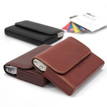 명함지갑 카드지갑 명함케이스 명함정리함, 명함지갑-다크브라운